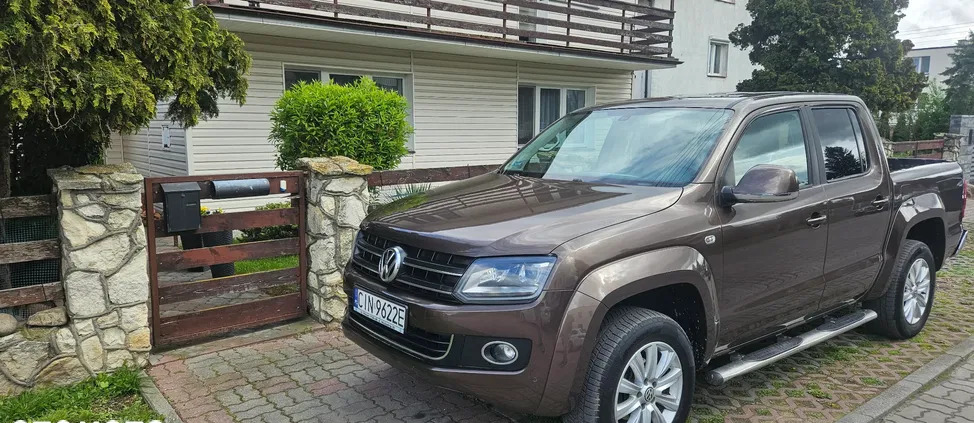 volkswagen amarok Volkswagen Amarok cena 64900 przebieg: 312000, rok produkcji 2014 z Kruszwica